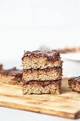 vegan banana oatmeal bars